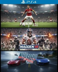 Comprar FIFA 19 Bundle+Madden NFL 19+Need for speed Rivals para PS4 - PSNCLICK Digitales Latinoamérica